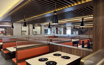 Happy Lamb Hot Pot Edmonton Seating Area